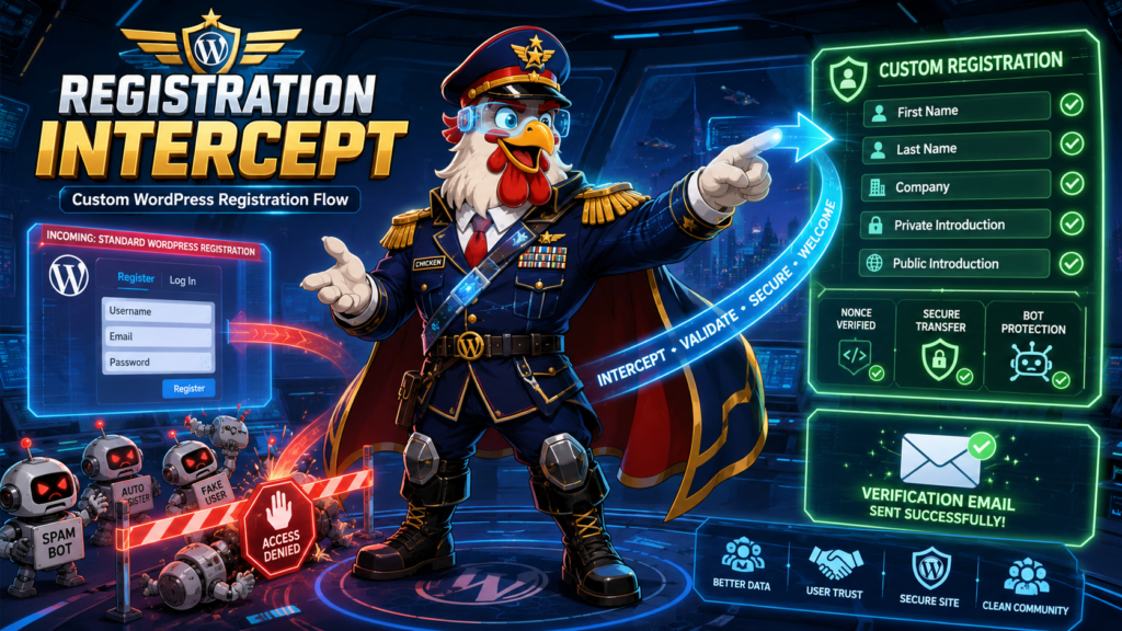 Registration Intercept