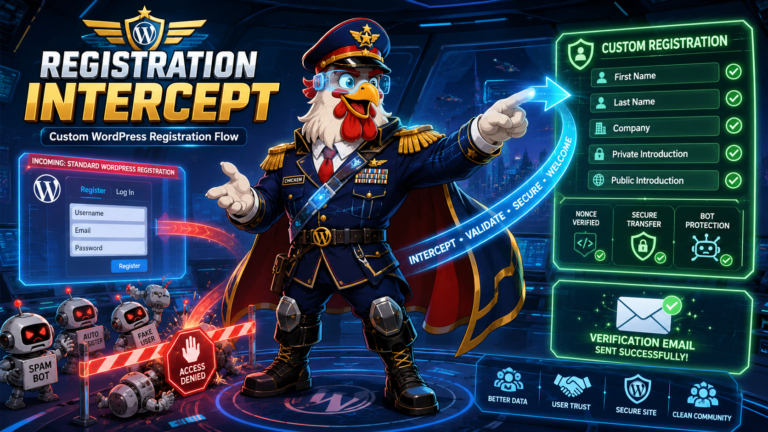 Registration Intercept